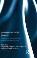 Cover: Innovation in Public Services - Routledge