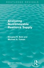 Cover: Analyzing Nonrenewable Resource Supply - Routledge