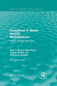 Abbildung von: Incentives in Water Quality Management - Routledge