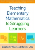 Cover: Teaching Elementary Mathematics to Struggling Learners - Guilford Press