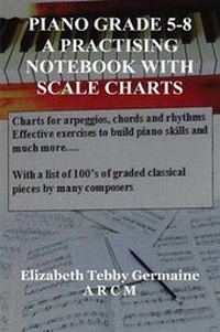 Abbildung von: Piano Grade 5-8: A Practising Notebook with Scale Charts - FeedARead.com