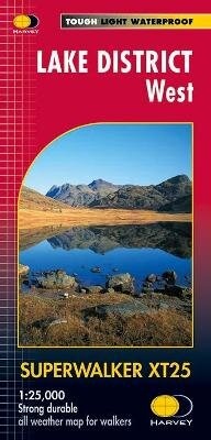 Abbildung von: Lake District West - Harvey Map Services Ltd