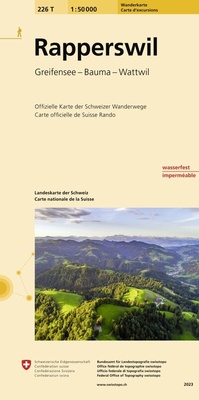 Abbildung von: 226T Rapperswil Wanderkarte - swisstopo