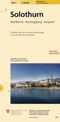 Abbildung von: 233T Solothurn Wanderkarte - swisstopo