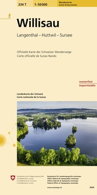 Abbildung von: 234T Willisau Wanderkarte - swisstopo