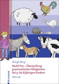 Cover: MuSE-Pro - &Uuml;berpr&uuml;fung grammatischer F&auml;higkeiten bei 5- bis 8-j&auml;hrigen Kindern - Ernst Reinhardt Verlag