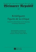 Cover: Kritikfiguren / Figures de la critique - Peter Lang Verlag
