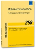 Cover: ITG-Fb. 258: Mobilkommunikation - VDE Verlag