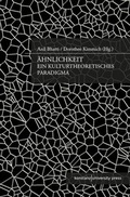 Cover: &Auml;hnlichkeit - Konstanz University Press