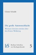 Cover: Die gro&szlig;e Autorenschlacht - Verein f&uuml;r Staatspolitik