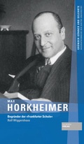 Cover: Max Horkheimer - Societ&auml;ts-Verlag