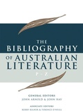 Cover: The Bibliography of Australian Literature: v. 4 - University of Queensland Press