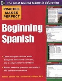 Enlarge image Cover: Practice Makes Perfect Beginning Spanish - McGraw-Hill Inc.,US