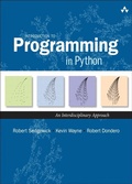 Cover: Introduction to Programming in Python - Addison Wesley