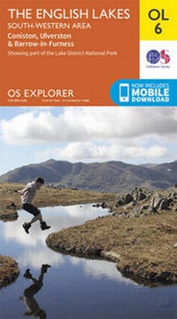 Abbildung von: The English Lakes - South-Western Area, Coniston, Ulverston & Barrow-in-Furness - Ordnance Survey