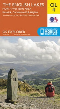 Abbildung von: The English Lakes - North-Western Area, Keswick, Cockermouth & Wigton - Ordnance Survey