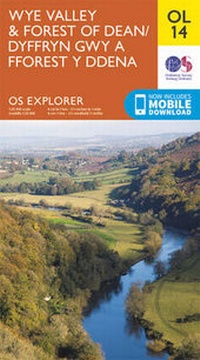 Abbildung von: Wye Valley & Forest of Dean / Dyffryn Gwy a Fforest y Ddena - Ordnance Survey