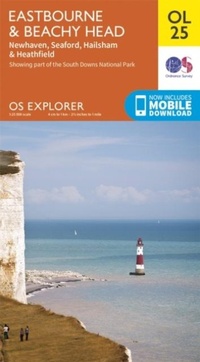 Abbildung von: Eastbourne & Beachy Head, Newhaven, Seaford, Hailsham & Heathfield - Ordnance Survey