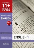 Cover: 11+ Practice Papers, English Pack 1, Multiple Choice - GL Assessment