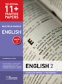 Cover: 11+ Practice Papers English Pack 2 (Multiple Choice) - GL Assessment