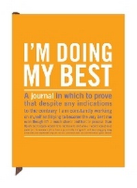Enlarge image Cover: Knock Knock I`m Doing My Best Inner Truth Journal - Knock Knock