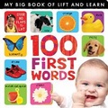Cover: My Big Book of Lift and Learn: 100 First Words - Little Tiger Kids