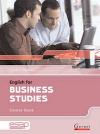 Enlarge image Cover: English for Business Studies Course Book + CDs - Garnet Education