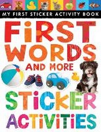 Enlarge image Cover: First Words and More Sticker Activities - Little Tiger Kids