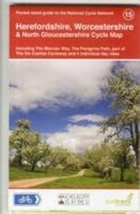 Abbildung von: Herefordshire, Worcestershire & North Gloucestershire Cycle Map - CycleCity Guides