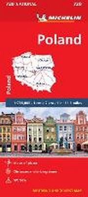 Abbildung von: Poland - Michelin National Map 720 - Michelin Editions des Voyages