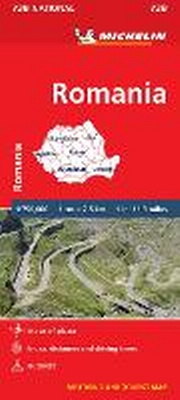 Abbildung von: Romania - Michelin National Map 738 - Michelin Editions des Voyages