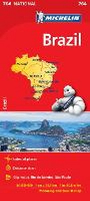Abbildung von: Brazil - Michelin National Map 764 - Michelin Editions des Voyages