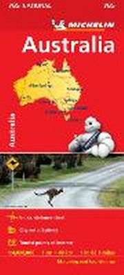 Abbildung von: Australia - Michelin National Map 785 - Michelin Editions des Voyages