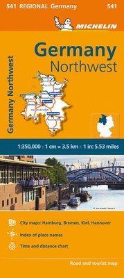 Abbildung von: Michelin Schleswig-Holstein, Niedersachsen, Hamburg, Bremen - Michelin Editions des Voyages