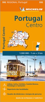 Abbildung von: Michelin Portugal Mitte - Michelin Editions des Voyages