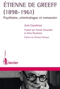 Cover: Etienne De Greeff (1898-1961) - &Eacute;ditions Larcier