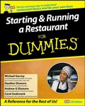 Cover: Starting and Running a Restaurant For Dummies, UK Edition - Wiley