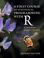 Cover: A First Course in Statistical Programming with R - Cambridge University Press