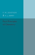 Cover: First Principles of Chemistry - Cambridge University Press