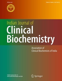 Abbildung von: Indian Journal of Clinical Biochemistry - Springer