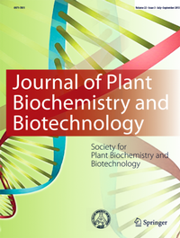 Bild: Journal of Plant Biochemistry and Biotechnology - Springer