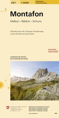 Abbildung von: 238T Montafon Wanderkarte - swisstopo