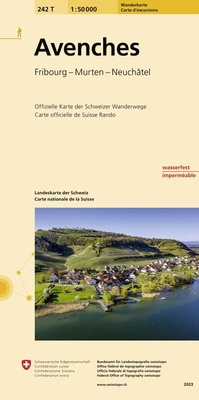 Abbildung von: 242T Avenches Wanderkarte - swisstopo