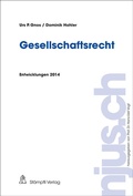 Cover: Gesellschaftsrecht - St&auml;mpfli Verlag