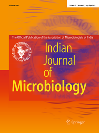 Abbildung von: Indian Journal of Microbiology - Springer