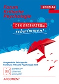 Cover: Forum Kritische Psychologie / Den Gegenstrom schwimmen - Argument Verlag mit Ariadne