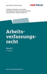 Abbildung von: Arbeitsverfassungsrecht Bd 3 - ÖGB Verlag