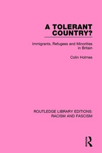 Enlarge image Cover: A Tolerant Country? - Routledge