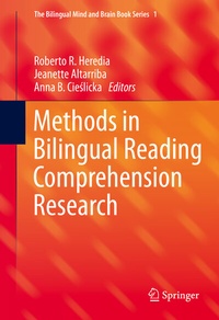 Abbildung von: Methods in Bilingual Reading Comprehension Research - Springer