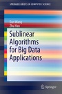 Cover: Sublinear Algorithms for Big Data Applications - Springer